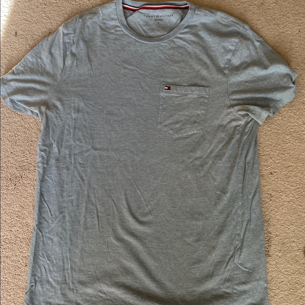 Tommy Hilfiger Heather Gray Crew Neck Tee